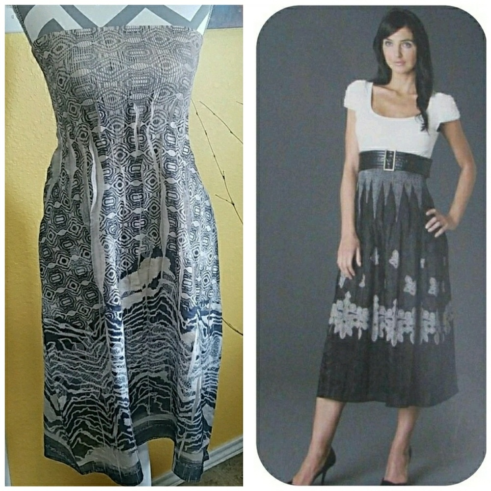 *** NWOT *** Lapis Strapless Dress